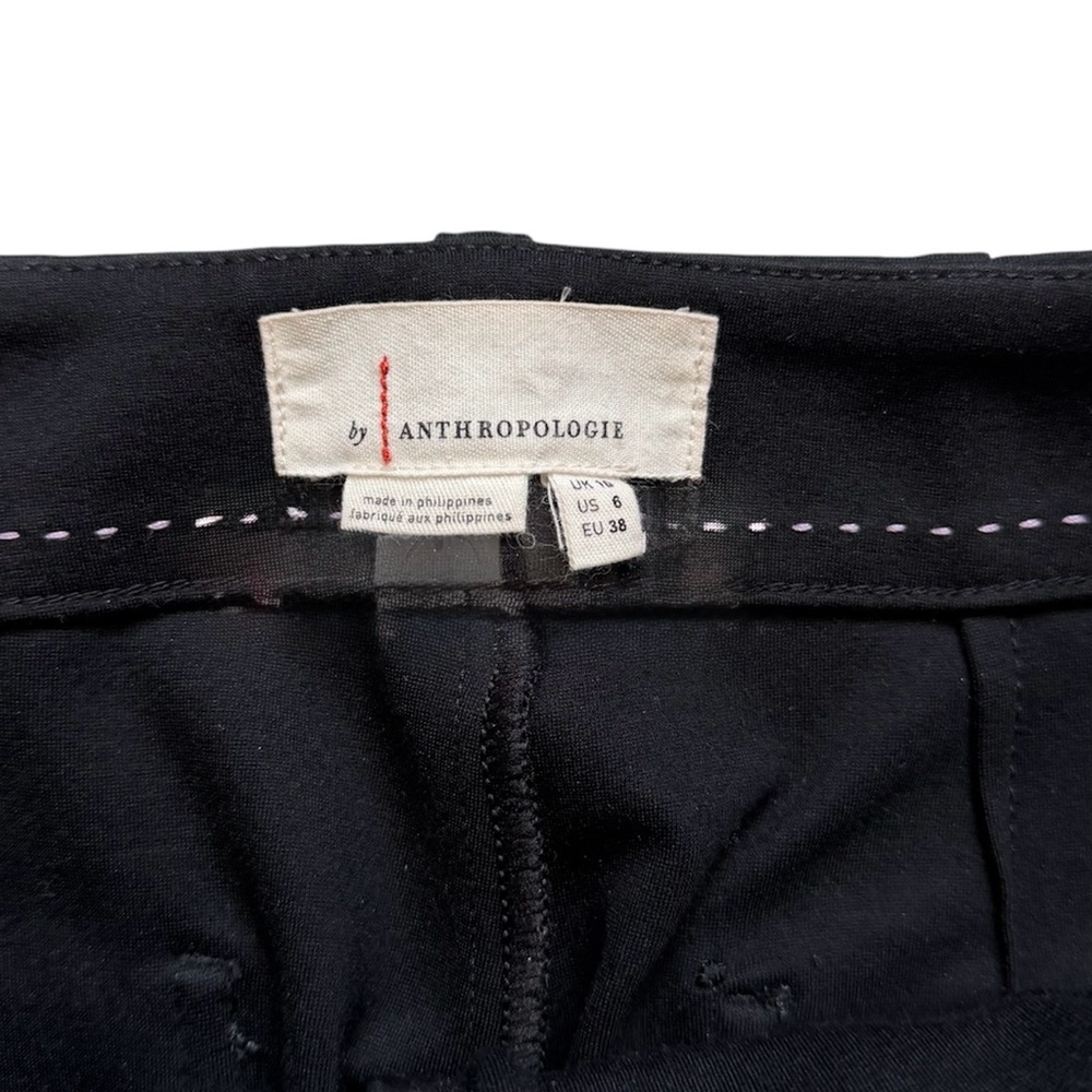 Anthropologie Courtney Cropped Wide Leg Pants - Picture 6 of 8
